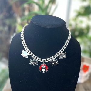 Emily Strange necklace kitty posse